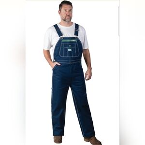 Liberty Men's Rigid Denim Overalls Size 32x30